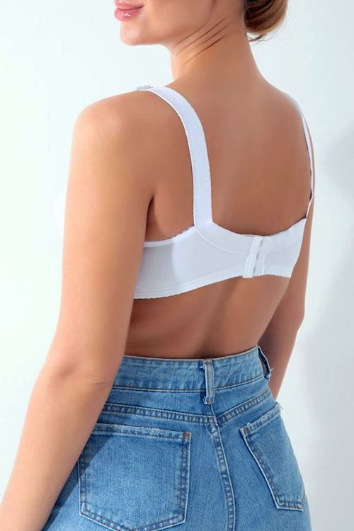 Toparlayıcı Sütyen Beyaz  