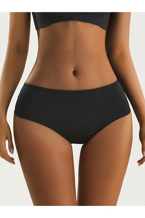 Siyah Popo Şekillendirici Külot Korse