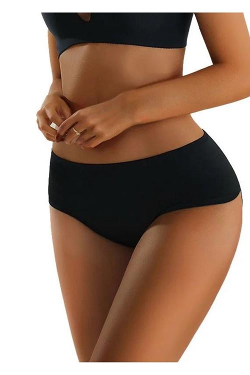 Siyah Popo Şekillendirici Külot Korse